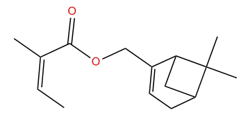 Myrtenyl (Z)-2-methyl-2-butenoate